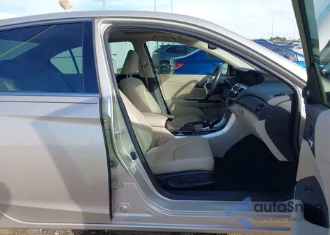 2015 Honda Accord Hybrid Ex-L из США, поврежденный, VIN 1HGCR6F58FA001216